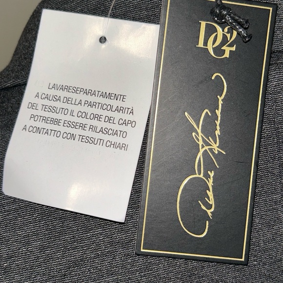 DG2 by Diane Gilman Charcoal Gray Single-Button Blazer - Picture 7 of 7